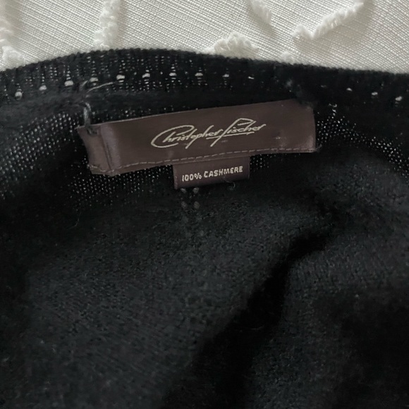 Cute Christopher Fisher 100% cashmere black cardigan. Great condition. - Picture 2 of 4